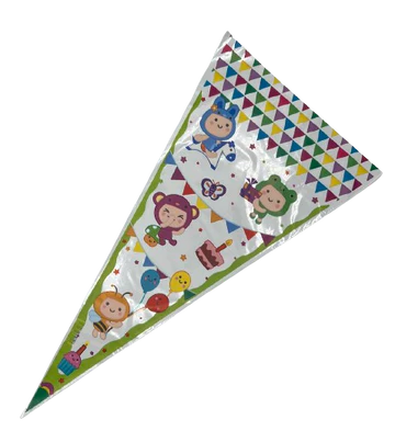 BOLSA CONO GRANDE ANIMALES