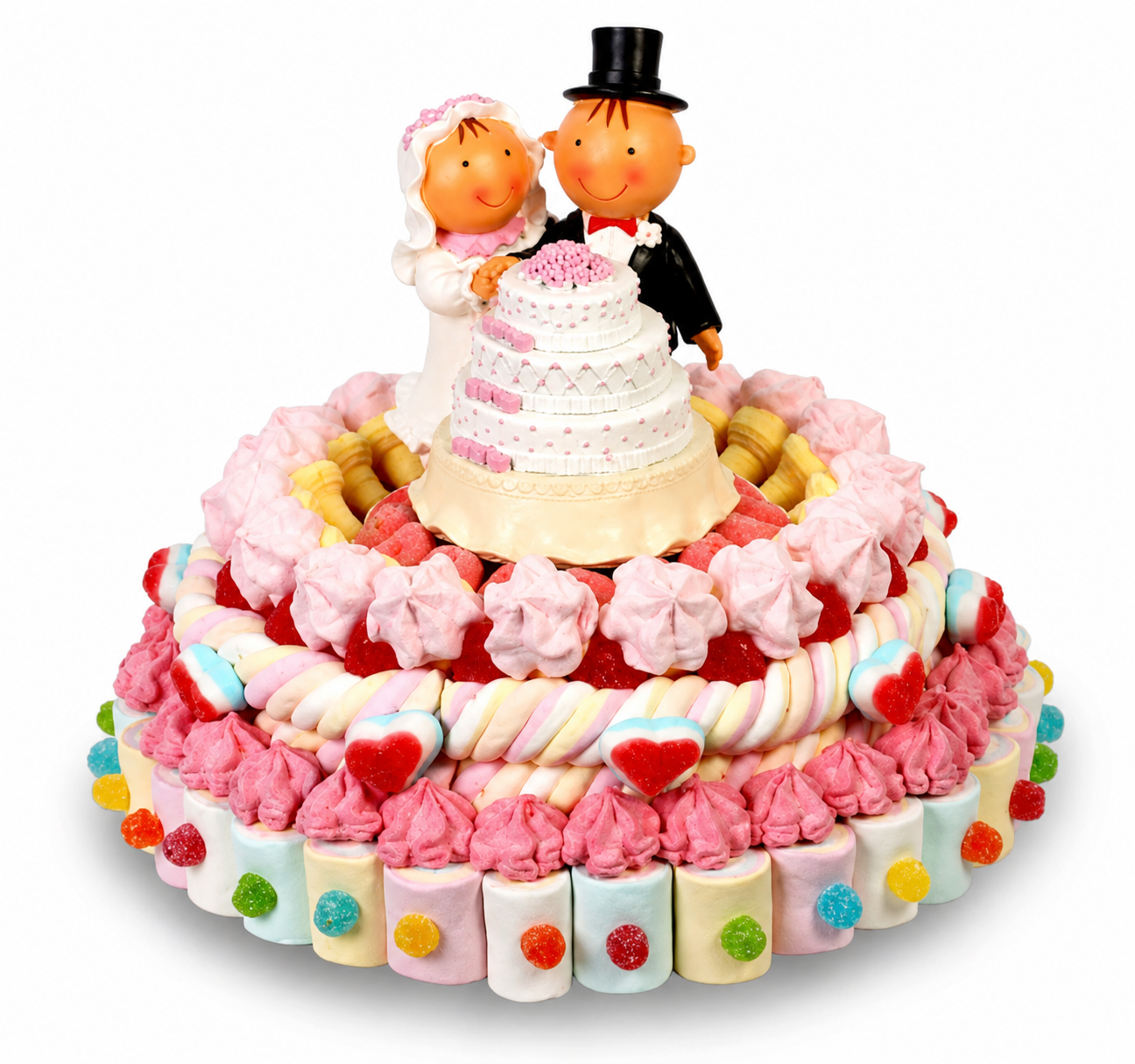 TARTA BODA CHUCHES SIN FIGURA