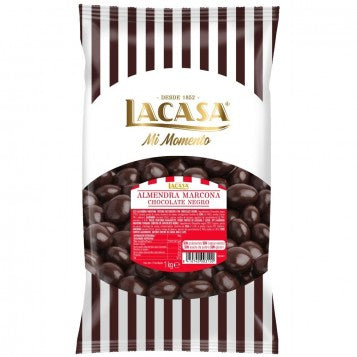 LA CASA ALMENDRAS CHOLATE NEGRO