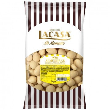 LA CASA ALMENDRAS CHOCOLATE BLANCO