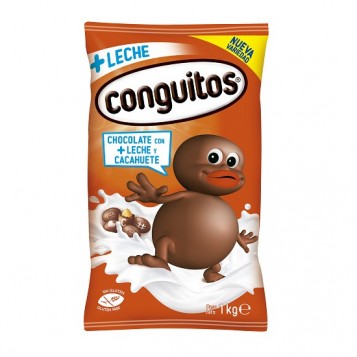 CONGUITOS CHOCO CON LECHE 1KG