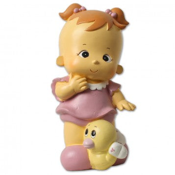 FIGURA PARA TARTA DE BAUTIZO NIÑA