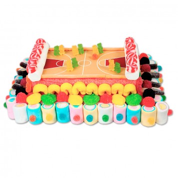 TARTA GRANDE PISTA DE BALONCESTO