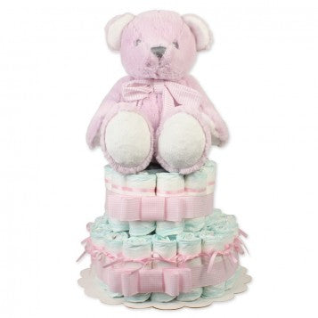 TARTA PAÑALES NIÑA GRANDE