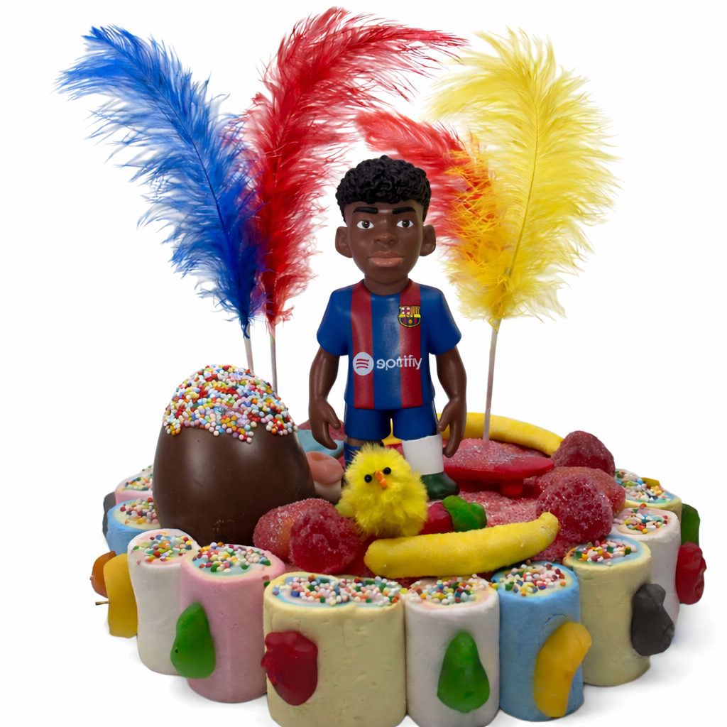MONA PEQUEÑA LAMINE YAMAL FCB