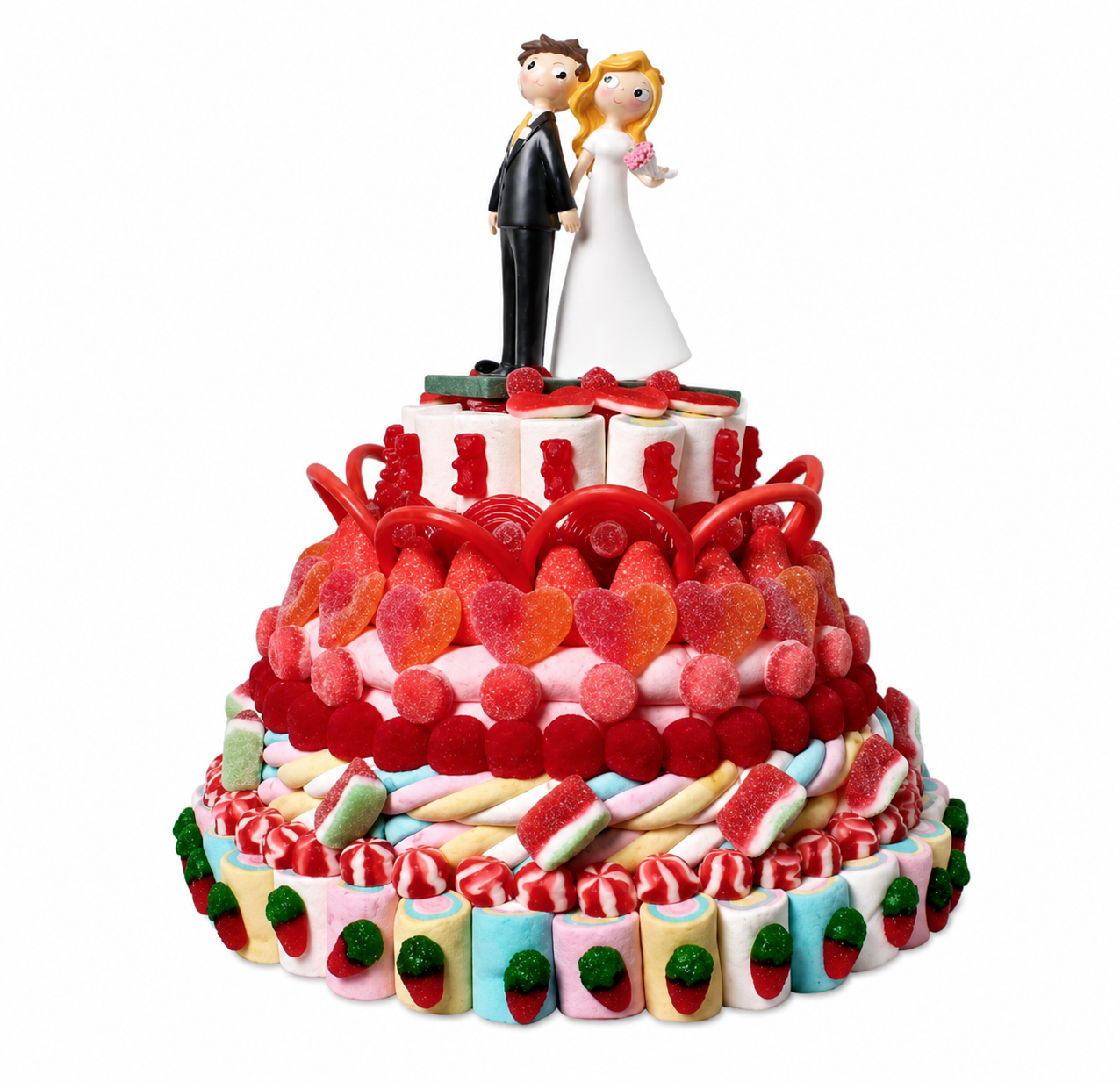 TARTA SÚPER GRANDE SIN FIGURA (EDICIÓN BODA)