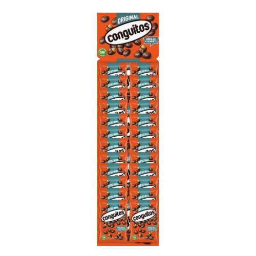 CONGUITO CHOCO NEGRO 24 UNIDADES 18g.