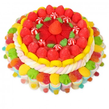 TARTA GRANDE DOS PISOS REDONDA