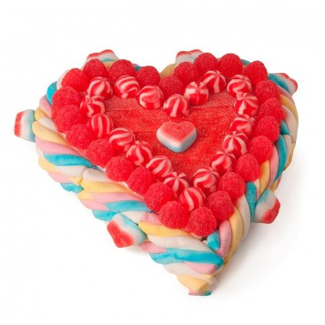 TARTA MEDIANA CORAZÓN