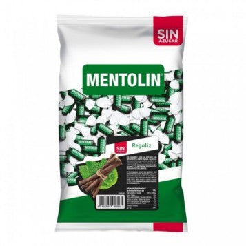 CARAMELOS MENTOLIN REGALÍZ SIN AZÚCAR