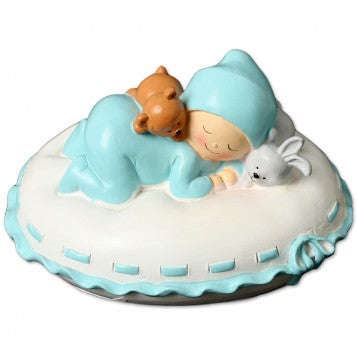 FIGURA BAUTIZO BEBÉ DURMIENDO