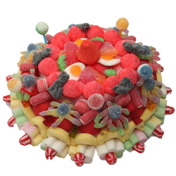 TARTA GRANDE TERRORÍFICAMENTE DULCE