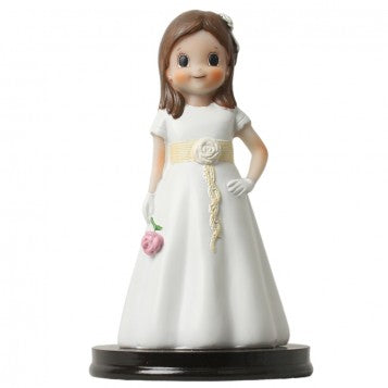 FIGURA PARA TARTA DE COMUNIÓN NIÑA