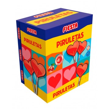 PIRULETAS FIESTA CEREZA