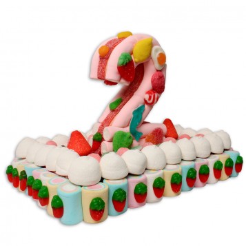 TARTA GRANDE 1 BASE + 1 NÚMERO A ESCOGER