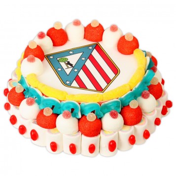 TARTA GRANDE ATLÉTICO DE MADRID