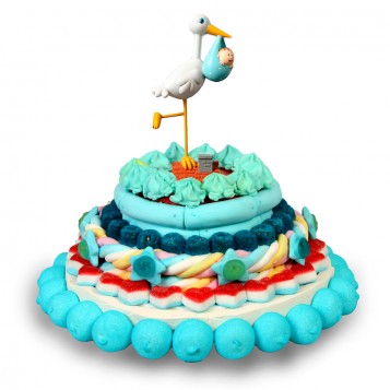 TARTA BAUTIZO SIN FIGURA