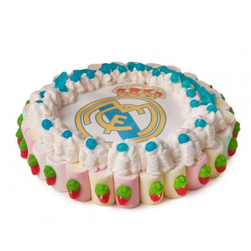 TARTA MEDIANA OBLEA REAL MADRID