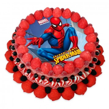 TARTA GRANDE SPIDERMAN
