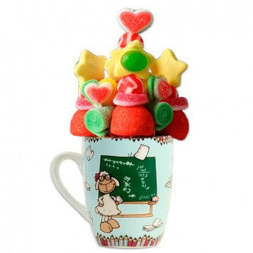 TAZA DE CHUCHES PARA PROFE