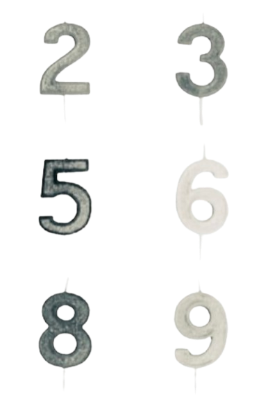 VELA PURPURINA BLANCA 4.5CM