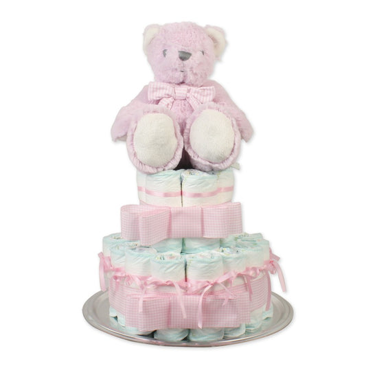 PASTEL PAÑALES NIÑA