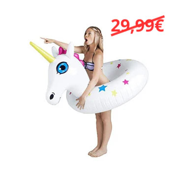 FLOTADOR INCHABLE UNICORNIO GIGANTE