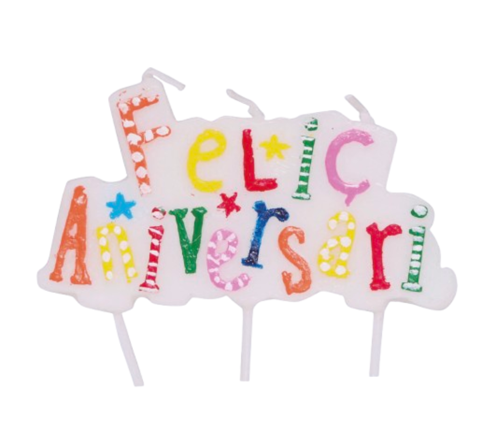 VELA FELIÇ ANIVERSARI