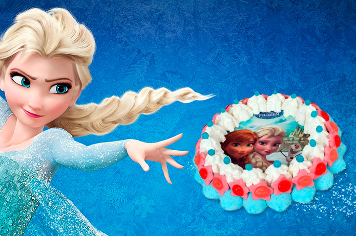 Tarta Frozen