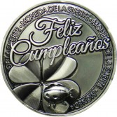 Llavero monedas de la suerte