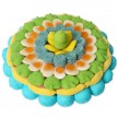 Tarta redonda de chuches