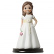 Figura para tarta de Comunión niña