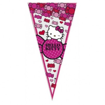 BOLSA CONO HELLO KITTY 
