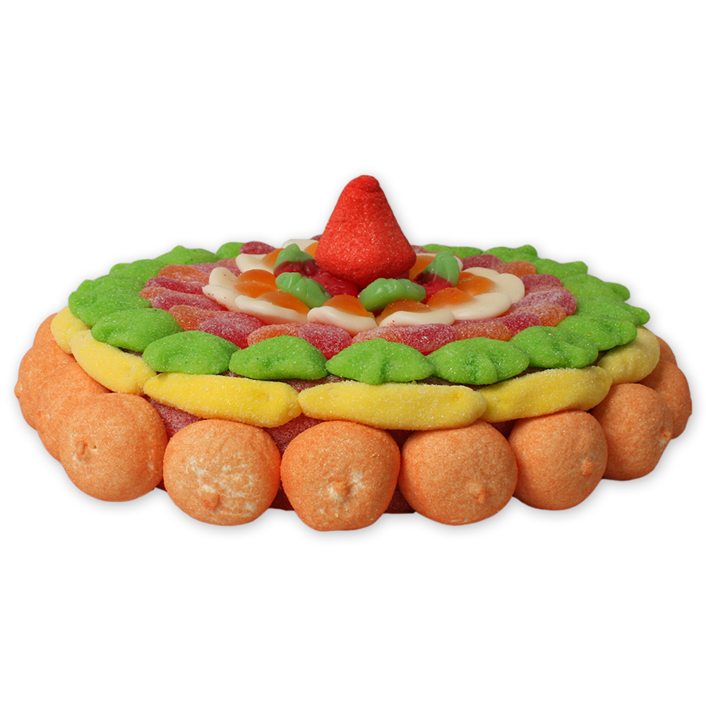 tarta de chuches redonda