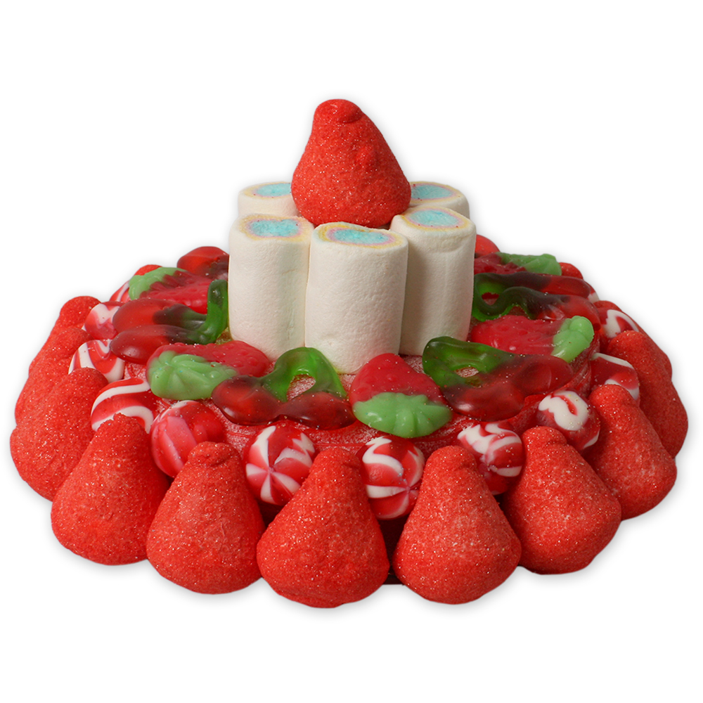 Tarta de chuches pequeña