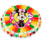 Tarta oblea Minnie Mouse