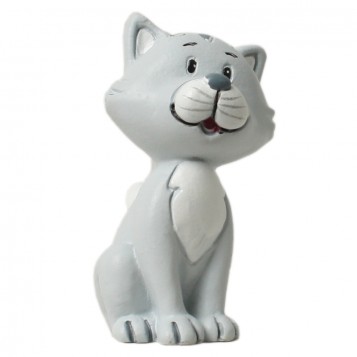 Figura gato para tarta de boda