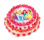 Tarta de chuches grande oblea Princesas Disney