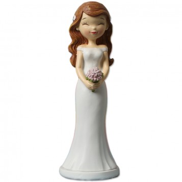 Novia para tarta de boda