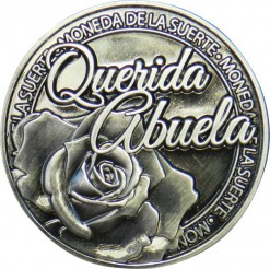 Llavero Moneda Querida Abuela