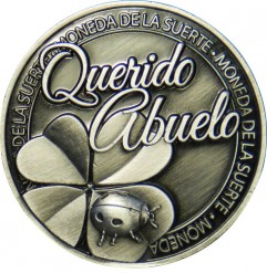 Llavero Moneda Querido Abuelo