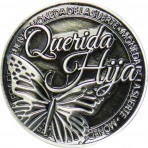 Llavero Moneda Querida Hija