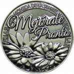 Llavero Moneda Mejórate pronto