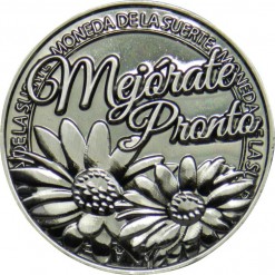 Llavero Moneda Mejórate pronto