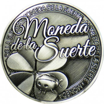 Llavero Moneda de la Suerte