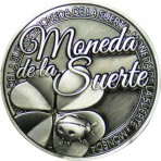 Llavero Moneda de la Suerte