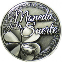 Llavero Moneda de la Suerte