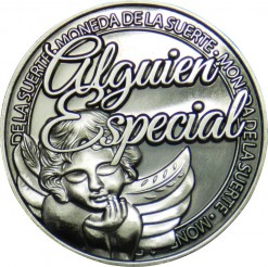 Llavero Moneda Alguien especial