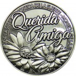 Llavero Moneda Querida Amiga