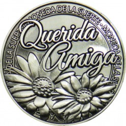Llavero Moneda Querida Amiga